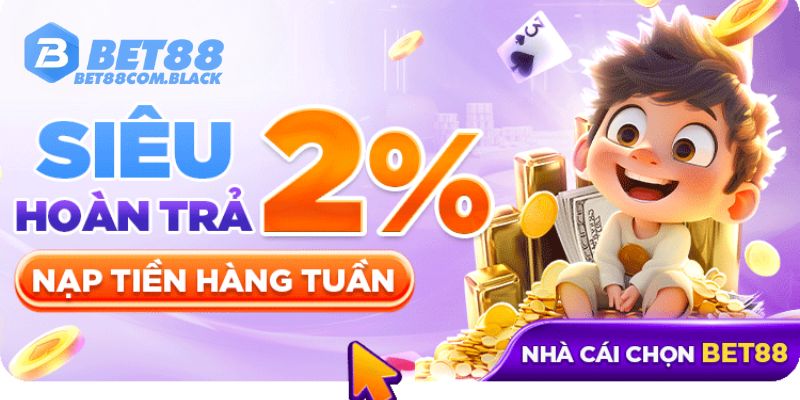 Siêu Hoàn Trả 2% - Ưu Đãi Hấp Dẫn Dành Cho Người Cá Cược